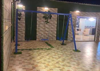 شالية انيق بجلسة خارجية و مسبح