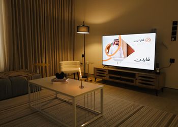 شقة بغرفتين نوم وصالة