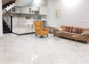 شاليه بمسطح اخضر