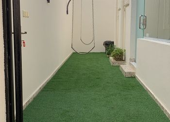 شاليه بغرفة نوم وألعاب أطفال