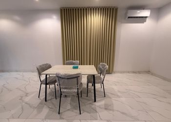 استراحة بصالة أنيقة