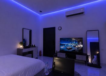 استديو بدخول ذاتي وسرير مريح 