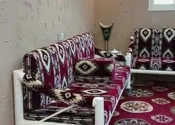 استراحة بمجلسين ومسطح اخضر