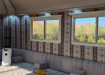 استراحة بخيمه وجلسة خارجية