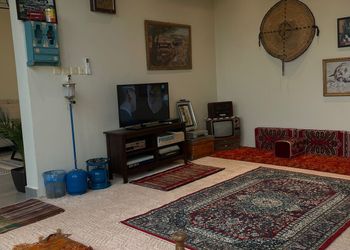 شالية بجلسة خارجية واجواء ممتعة 