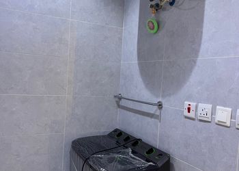 شقة بغرفة معيشة وغرفة نوم 