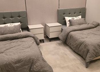 استراحة بمسبح خارجي بحاجز