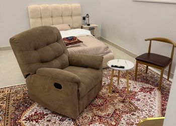 استديو هادئ بسرير فردي 