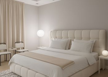 استديو بأثاث مريح وبسيط 