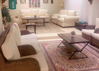 استراحة بملعب كرة قدم