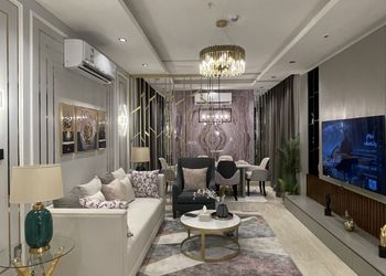 شقة  بتصميم هادي ودخول ذاتي