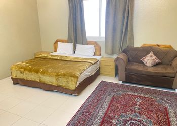 شقة بغرفتين نوم وأثاث مريح