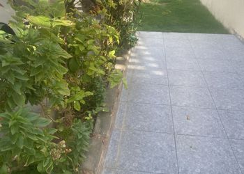 شاليه بصالة جلوس وملحق خارجي