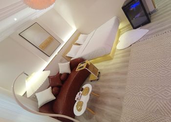 استديو بأثاث مريح وبسيط 