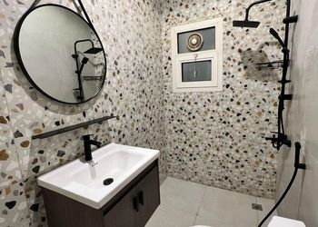 استديو بأثاث مريح وبسيط