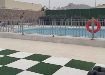 استراحة بمسبح خارجي وأجواء ممتعة 