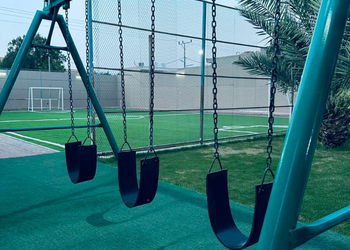 استراحة بركن شواء وجلسات خارجية 
