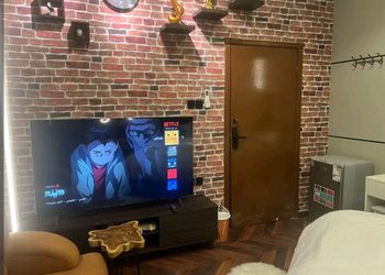 استديو بسرير مفرد ودخول ذاتي