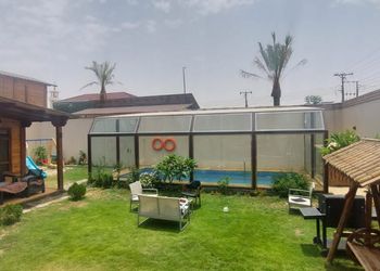 شالية انيق بمسبح و العاب اطفال