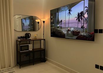 استديو بدخول ذاتي وسرير مريح 