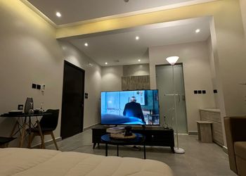 استديو بدخول ذاتي وسرير مريح 