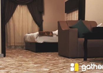 شقة بغرفة نوم ماستر وصالة
