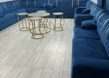 استراحة بمجالس واسعة وجلسة خارجية