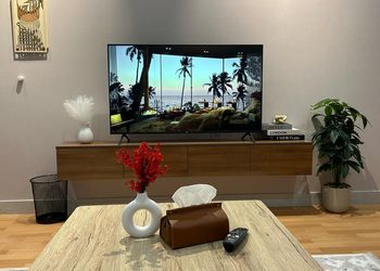 شقة بدخول ذاتي وغرفة نوم مريحة