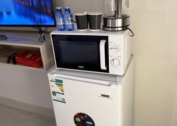 استديو بدخول ذاتي وسرير مريح 