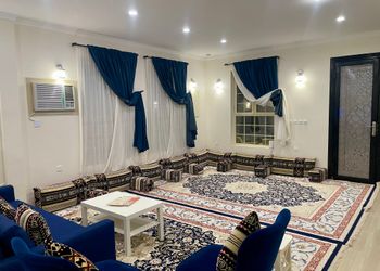 شاليه بغرفتين نوم و جلسة خارجية