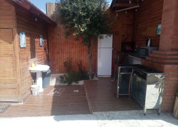 كوخ ريفي بإطلالة على الجبل 