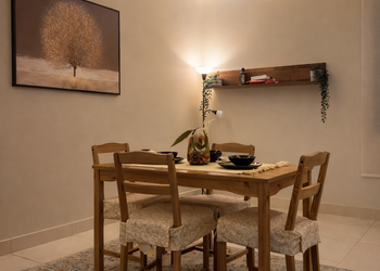 شقة بغرفة نوم وتصميم أنيق 