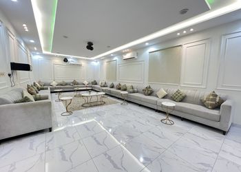 شاليه بجلسة خارجية والعاب مائية
