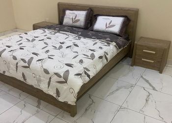 شاليه بغرفتين نوم و جلسة خارجية