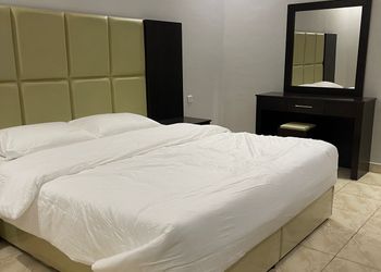 شقة عائلية بغرفة نوم وصالة