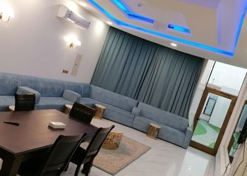 شاليه بركن شواء وألعاب مائية 