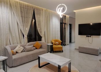 شاليه بألعاب مائية ومجلس