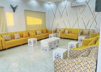 شاليه بالعاب مائية وجلسة خارجية 
