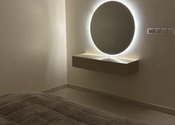 استديو أنيق بغرفتين واثاث هادئ