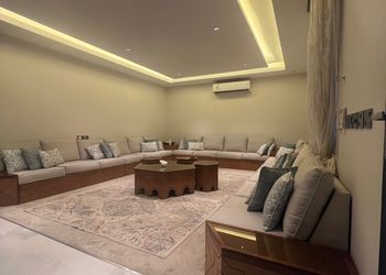استراحة بمسطح اخضر وجلسة