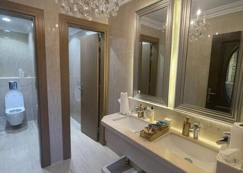 استراحة بمسطح اخضر وجلسة