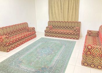 شقة بغرفتين نوم وصالة جلوس