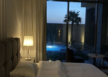 شالية بجلسة خارجية واجواء ممتعة 