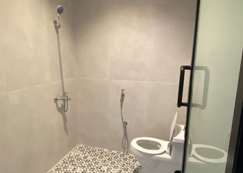 شاليه بإطلالة جبلية وجلسة خارجية