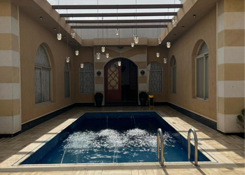 شاليه بركن شواء وجلسة خارجية