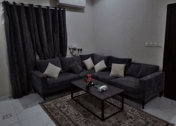 شقة بدخول ذاتي وغرفة نوم 