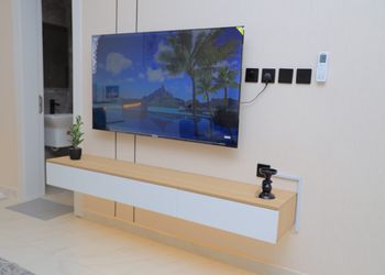 استديو بدخول ذاتي وسرير مريح 