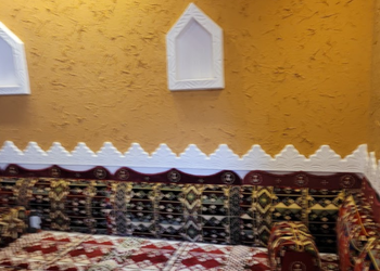 شاليه بركن شواء وجلسة خارجبة 