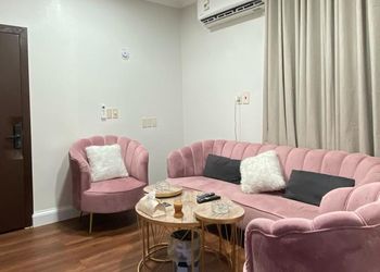 شقة فندقية تصميم راقي دخول ذكي