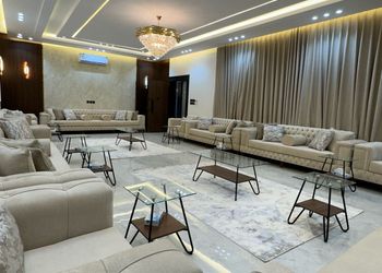 استراحة بتصميم فاخر ومجالس